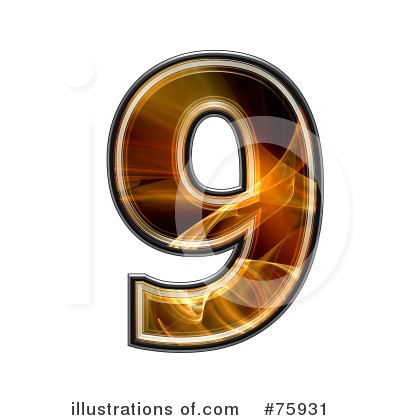 Royalty-Free (RF) Fractal Symbol Clipart Illustration by chrisroll - Stock Sample #75931