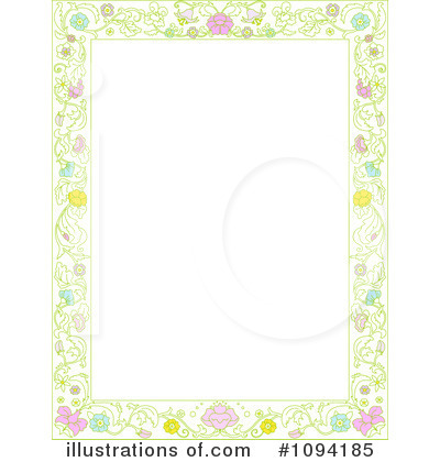 Royalty-Free (RF) Frame Clipart Illustration by Pushkin - Stock Sample #1094185