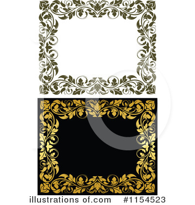 Royalty-Free (RF) Frame Clipart Illustration by Vector Tradition SM - Stock Sample #1154523