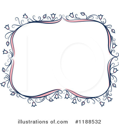 Floral Design Element Clipart #1188532 by Cherie Reve