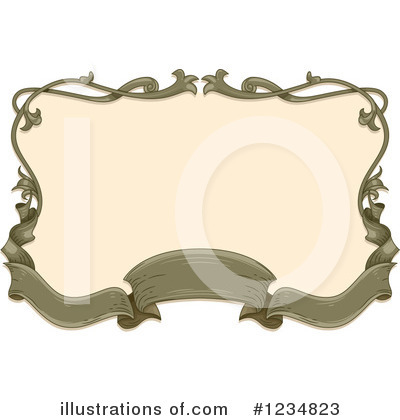 Royalty-Free (RF) Frame Clipart Illustration by BNP Design Studio - Stock Sample #1234823