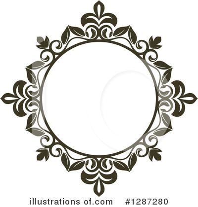 Royalty-Free (RF) Frame Clipart Illustration by Vector Tradition SM - Stock Sample #1287280