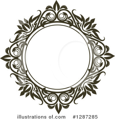 Royalty-Free (RF) Frame Clipart Illustration by Vector Tradition SM - Stock Sample #1287285