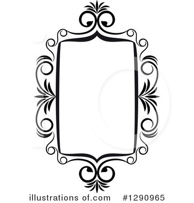 Royalty-Free (RF) Frame Clipart Illustration by Vector Tradition SM - Stock Sample #1290965