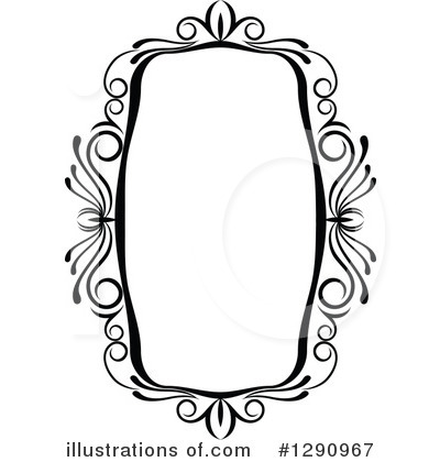 Royalty-Free (RF) Frame Clipart Illustration by Vector Tradition SM - Stock Sample #1290967