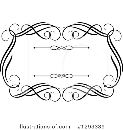 Royalty-Free (RF) Frame Clipart Illustration by Vector Tradition SM - Stock Sample #1293389