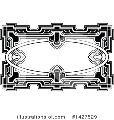 Art Nouveau Clipart #1427529 by AtStockIllustration