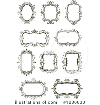 Royalty-Free (RF) Frames Clipart Illustration by Vector Tradition SM - Stock Sample #1286033