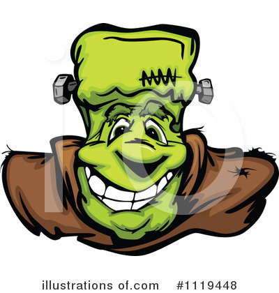 Royalty-Free (RF) Frankenstein Clipart Illustration by Chromaco - Stock Sample #1119448