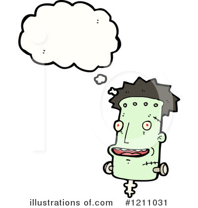 Royalty-Free (RF) Frankenstein Clipart Illustration by lineartestpilot - Stock Sample #1211031