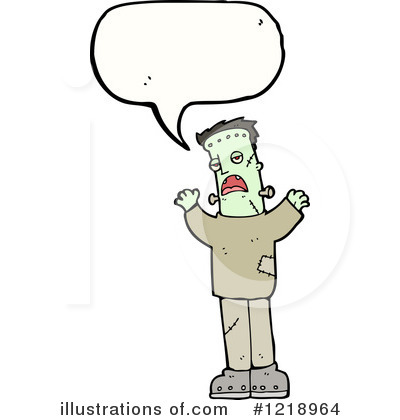 Royalty-Free (RF) Frankenstein Clipart Illustration by lineartestpilot - Stock Sample #1218964