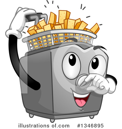 Royalty-Free (RF) French Fries Clipart Illustration by BNP Design Studio - Stock Sample #1346895