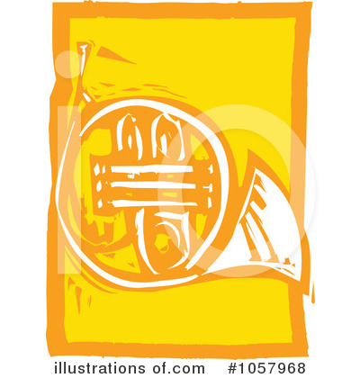 French Horn Clipart #1057968 by xunantunich