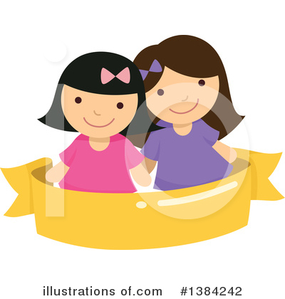 Royalty-Free (RF) Friends Clipart Illustration by BNP Design Studio - Stock Sample #1384242