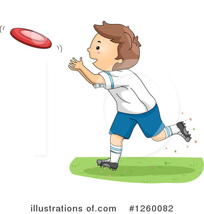 Royalty-Free (RF) Frisbee Clipart Illustration by BNP Design Studio - Stock Sample #1260082