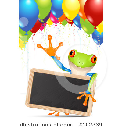 Royalty-Free (RF) Frog Clipart Illustration by Oligo - Stock Sample #102339