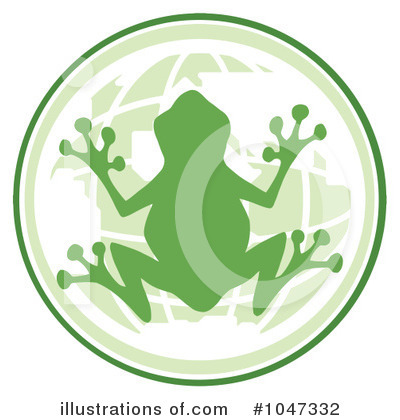 Royalty-Free (RF) Frog Clipart Illustration by Hit Toon - Stock Sample #1047332