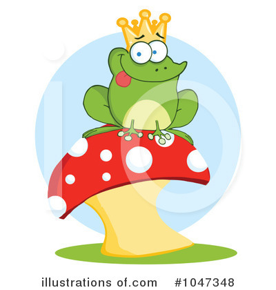 Royalty-Free (RF) Frog Clipart Illustration by Hit Toon - Stock Sample #1047348