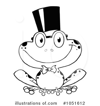 Royalty-Free (RF) Frog Clipart Illustration by Hit Toon - Stock Sample #1051612