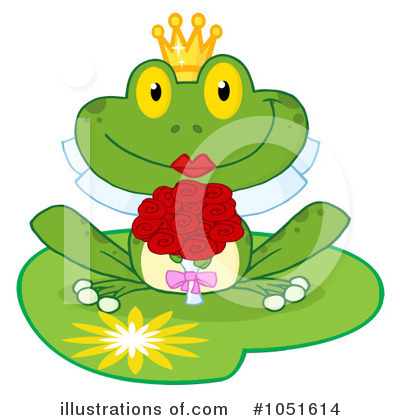 Royalty-Free (RF) Frog Clipart Illustration by Hit Toon - Stock Sample #1051614