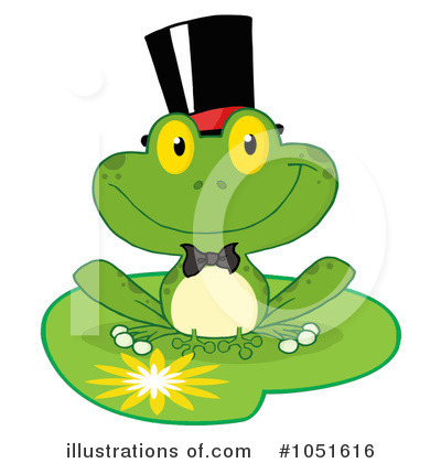 Royalty-Free (RF) Frog Clipart Illustration by Hit Toon - Stock Sample #1051616