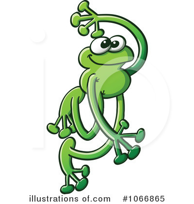 Royalty-Free (RF) Frog Clipart Illustration by Zooco - Stock Sample #1066865