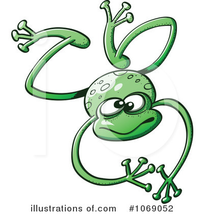 Royalty-Free (RF) Frog Clipart Illustration by Zooco - Stock Sample #1069052