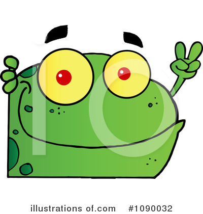 Toad Clipart #1090032 by Hit Toon