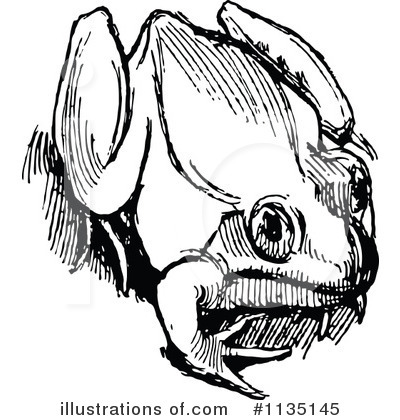 Royalty-Free (RF) Frog Clipart Illustration by Prawny Vintage - Stock Sample #1135145