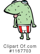 Frog Clipart #1167703 by lineartestpilot