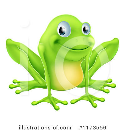 Royalty-Free (RF) Frog Clipart Illustration by AtStockIllustration - Stock Sample #1173556