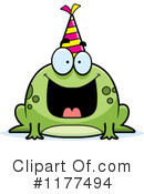 Frog Clipart #1177494 by Cory Thoman