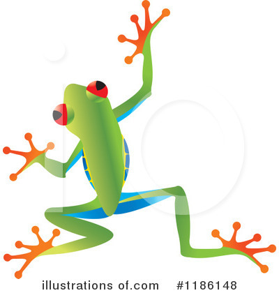Tree Frog Clipart #1186148 by Lal Perera