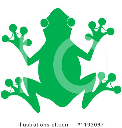 Royalty-Free (RF) Frog Clipart Illustration by Hit Toon - Stock Sample #1193067