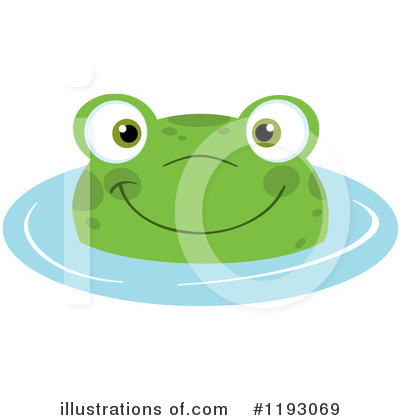 Royalty-Free (RF) Frog Clipart Illustration by Hit Toon - Stock Sample #1193069