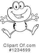 Frog Clipart #1234699 by Hit Toon