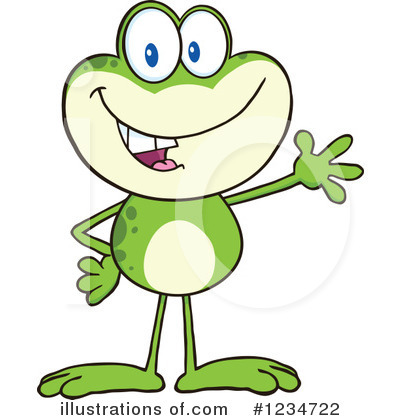 Royalty-Free (RF) Frog Clipart Illustration by Hit Toon - Stock Sample #1234722