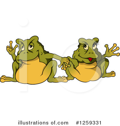 Royalty-Free (RF) Frog Clipart Illustration by dero - Stock Sample #1259331