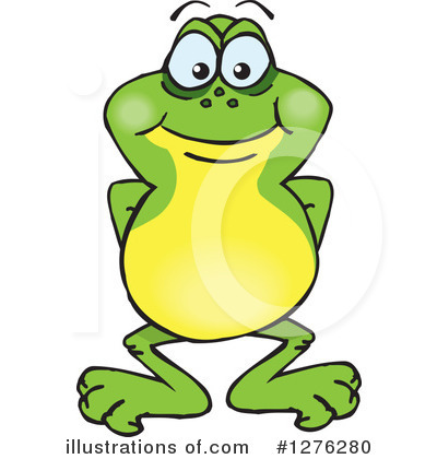 Royalty-Free (RF) Frog Clipart Illustration by Dennis Holmes Designs - Stock Sample #1276280