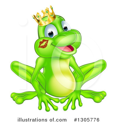 Royalty-Free (RF) Frog Clipart Illustration by AtStockIllustration - Stock Sample #1305776