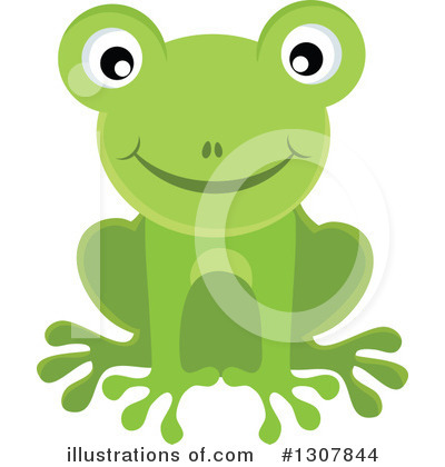 Frog Clipart #1307844 by visekart