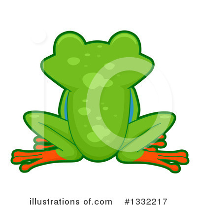 Tree Frog Clipart #1332217 by BNP Design Studio