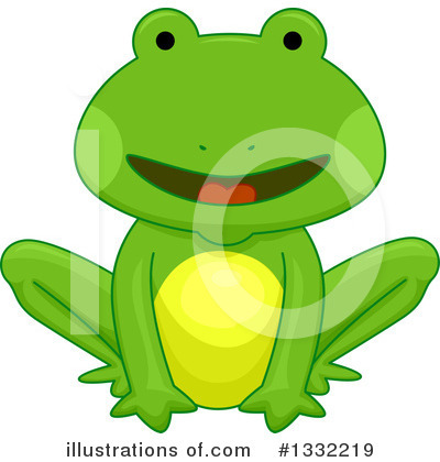 Royalty-Free (RF) Frog Clipart Illustration by BNP Design Studio - Stock Sample #1332219