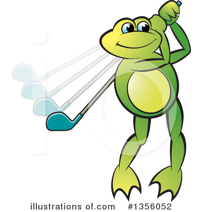 Golfing Clipart #1356052 by Lal Perera