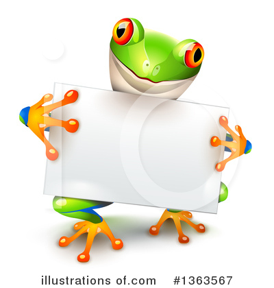 Tree Frog Clipart #1363567 by Oligo