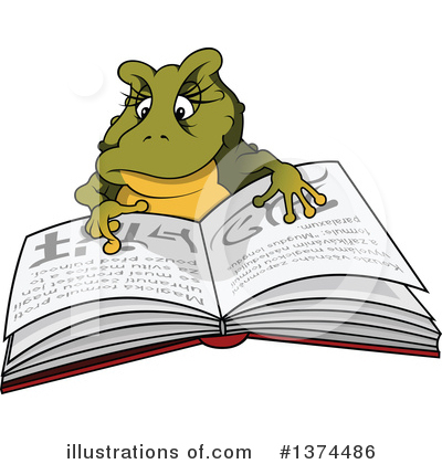 Royalty-Free (RF) Frog Clipart Illustration by dero - Stock Sample #1374486