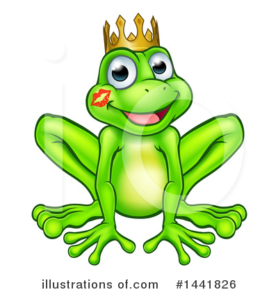 Frog Prince Clipart #1441826 by AtStockIllustration