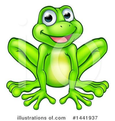 Royalty-Free (RF) Frog Clipart Illustration by AtStockIllustration - Stock Sample #1441937