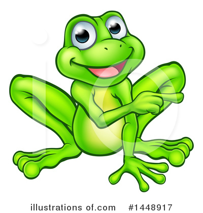 Frogs Clipart #1448917 by AtStockIllustration