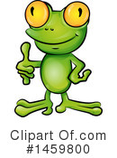 Frog Clipart #1459800 by Domenico Condello